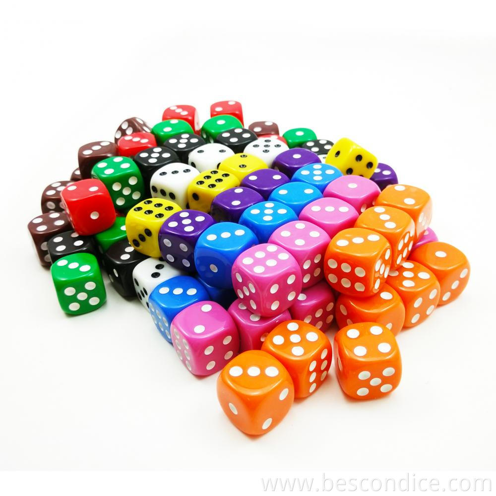 Pipped D6 Board Game Dice 16mm Pipped D6 Board Game Dice 16mm